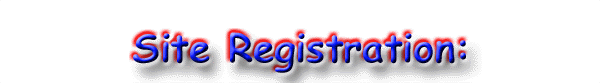 Site Registration Title